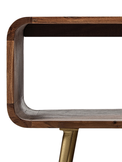 Swoon Harring TV Unit, Dark Brown - view 2, Dark Brown