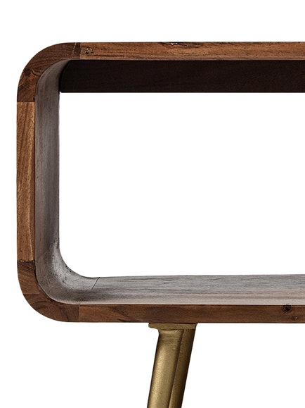 Swoon Harring TV Unit, Dark Brown - view 2, Dark Brown