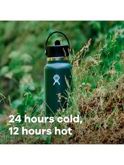 Hydro Flask Double Wall Vacuum Insulated Stainless Steel Wide Mouth Drinks Bottle, 946ml - view 2, Oat