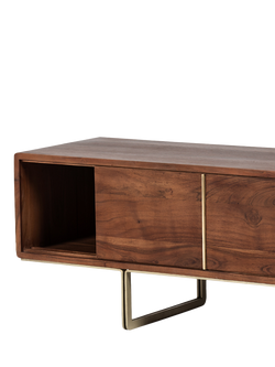 Swoon Hove Media Unit, Dark Brown - view 2, Dark Brown