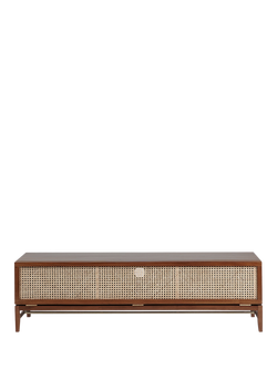 Swoon Rafia Media Unit, Dark Brown, Dark Brown