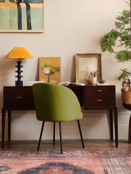 Swoon Verne Desk, Dark Brown - view 2, Dark Brown