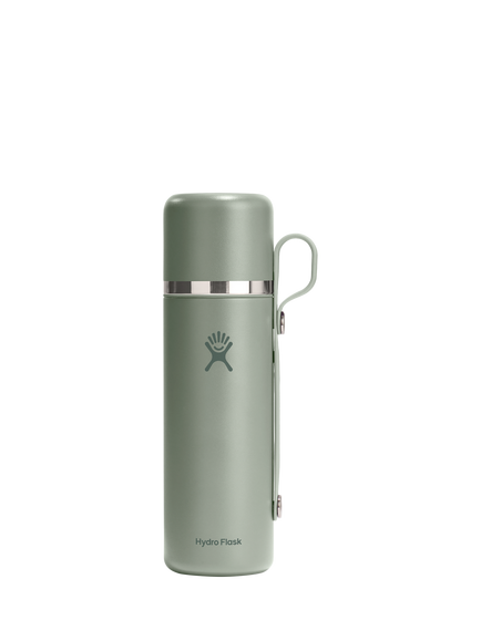 Hydro Flask Double Wall Vacuum Insulated Stainless Steel Wide Mouth Hot Flask & Cup, 795ml, Agave, Agave