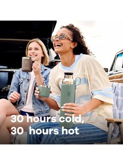 Hydro Flask Double Wall Vacuum Insulated Stainless Steel Wide Mouth Hot Flask & Cup, 795ml, Agave - view 2, Agave