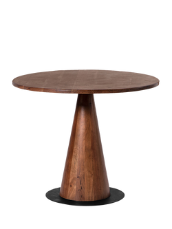 Swoon Figura 4 Seater Dining Table, Dark Brown, Dark Brown