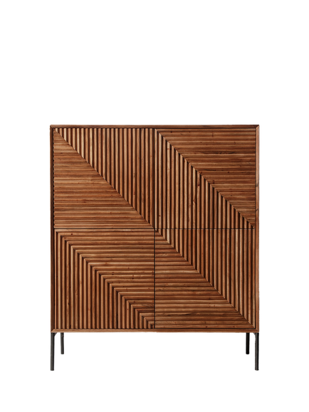 Swoon Seville Cabinet, Dark Brown, Dark Brown