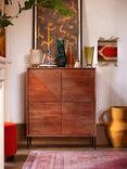Swoon Seville Cabinet, Dark Brown