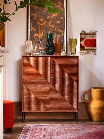 Swoon Seville Cabinet, Dark Brown - view 2, Dark Brown