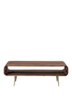 Swoon Harring Coffee Table, Dark Brown
