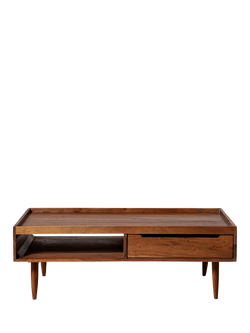 Swoon Southwark Coffee Table, Dark Brown, Natural Oak