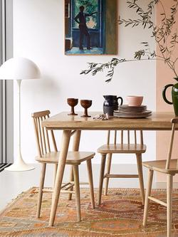 Swoon Ollie Dining Chair, Natural Oak Stain, Set of 2 - view 2, Natural Oak