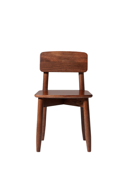 Swoon Southwark Dining Chair, Dark Brown, Dark Brown