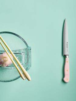 WÜSTHOF Classic Utility Knife, 16cm, Pink Himalayan Salt - view 2, Pink