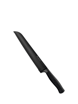 WÜSTHOF Performer Bread Knife, 23cm, Black, Black