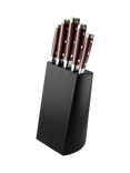 Taylor's Eye Witness Hexham Rubber Wood Filled Knife Block Set, 5 Piece
