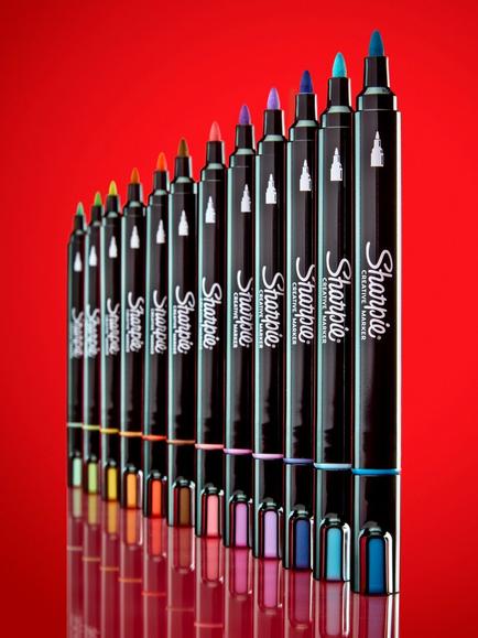 Sharpie Markers Earth Tones Marker Pens, Pack of 12, Multi - view 2, Multi
