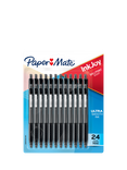 Paper Mate InkJoy 300RT Retractable Ballpoint Pen, Pack of 24, Black