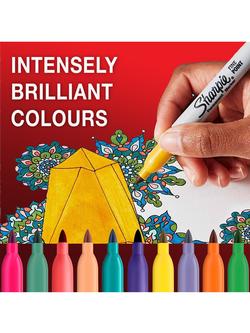 Sharpie Permanent Marker Pens, Pack of 24 - view 2, Multi