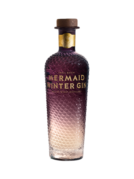 Isle of Wight Distillery Mermaid Winter Gin, 70cl, Multi Multi
