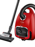Bosch Series 6 BGL6PETGB ProAnimal Bagged Cylinder Vacuum Cleaner, Red