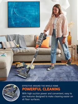 Vax HomePro Cordless Vacuum Cleaner, Graphite / Silver - view 2, Graphite / Silver