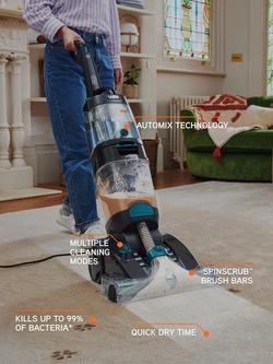 Vax Platinum Power Max Pet Design Carpet Cleaner, Black / Teal - view 2, Black / Teal