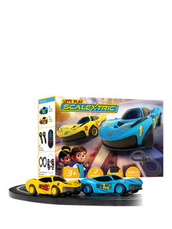 Scalextric Let's Play Mains Version 2 Car Set, Multi