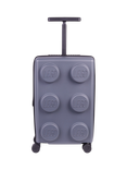LEGO Brick Expandable 4-Wheel Cabin Suitcase, 56cm, Stone Grey