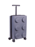 LEGO Brick Expandable 4-Wheel Cabin Suitcase, 56cm, Stone Grey