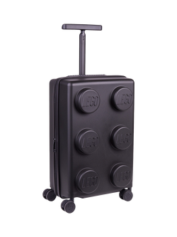 LEGO Brick Expandable 4-Wheel Cabin Suitcase, 56cm - view 2, Black