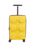 LEGO Brick Expandable 4-Wheel Cabin Suitcase, 56cm, Bright Yellow