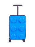 LEGO Brick Expandable 4-Wheel Cabin Suitcase, 56cm, Bright Blue