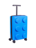 LEGO Brick Expandable 4-Wheel Cabin Suitcase, 56cm, Bright Blue