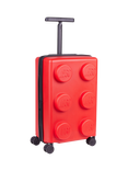 LEGO Brick Expandable 4-Wheel Cabin Suitcase, 56cm, Bright Red