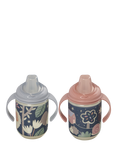 Vital Baby Hydrate Glow in the Dark Easy Sipper Cup, 350ml, Pack of 2, Multi