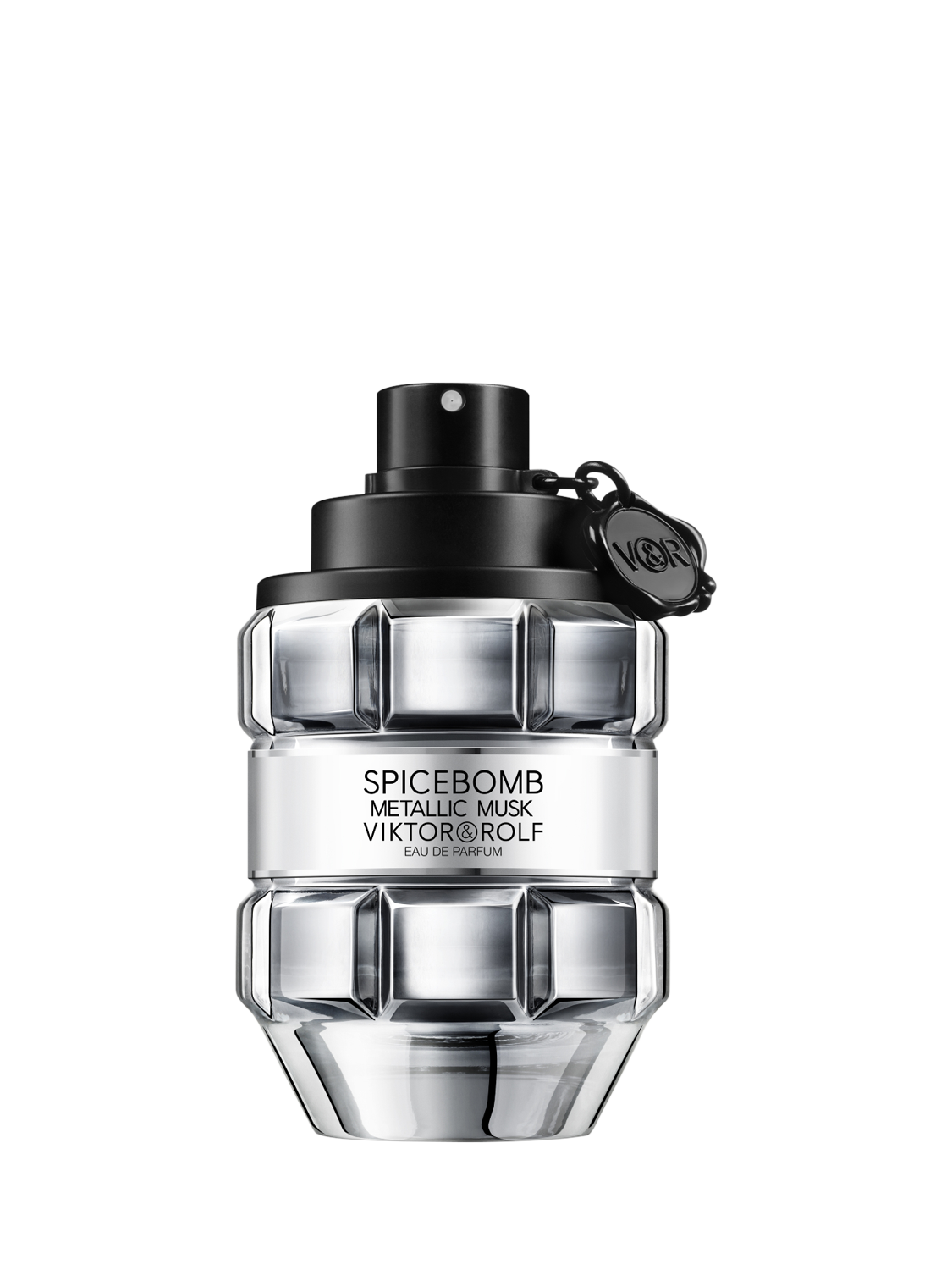 Product image 1 of 9, which shows Viktor & Rolf Spicebomb Metallic Musk Eau de Parfum, 90ml