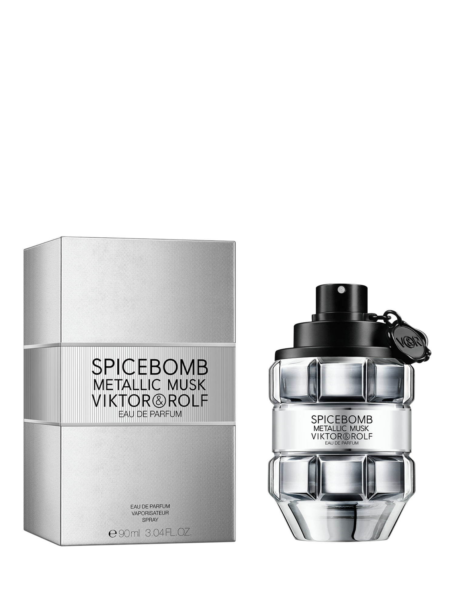 Product image 2 of 9, which shows Viktor & Rolf Spicebomb Metallic Musk Eau de Parfum, 90ml