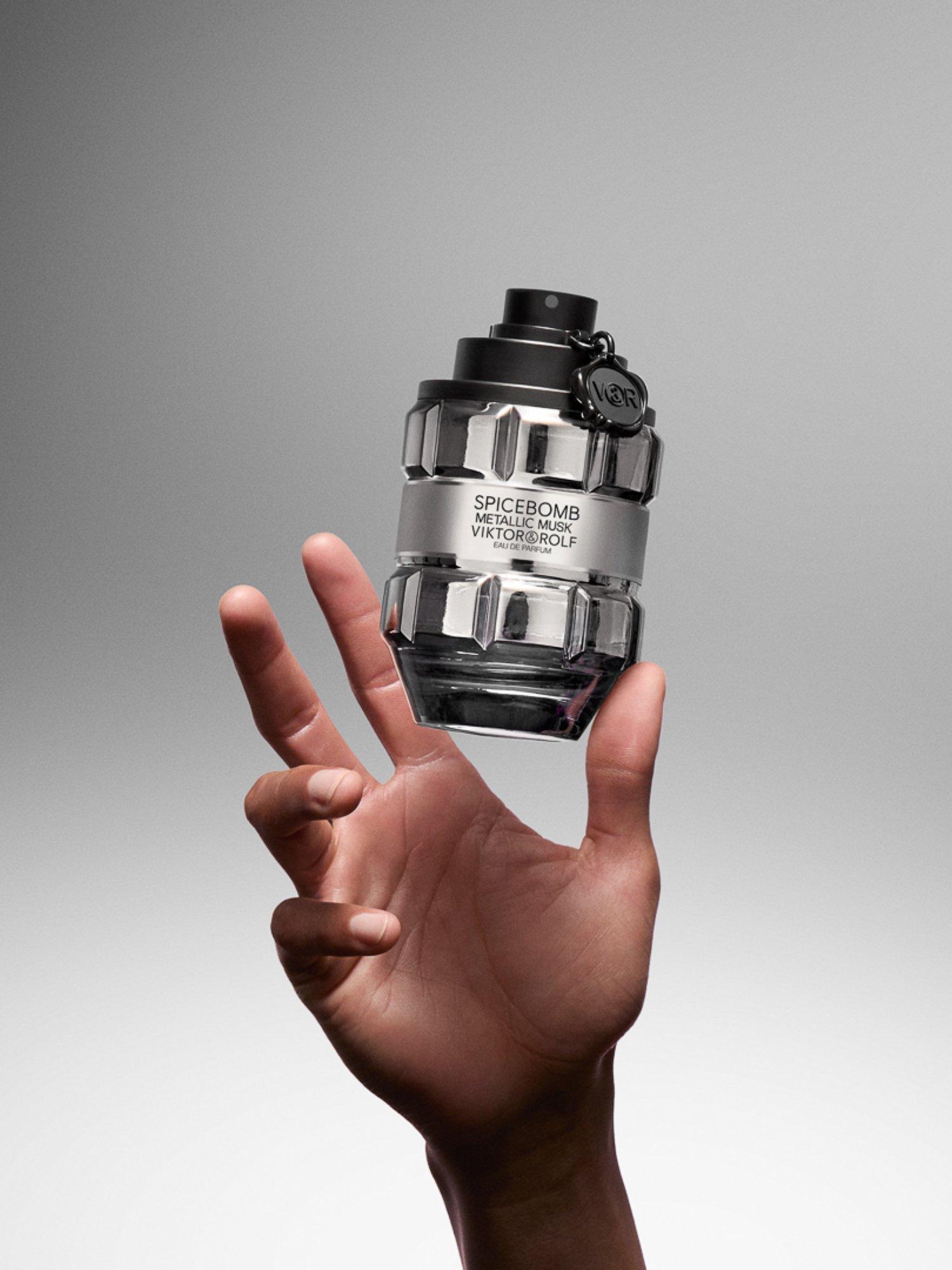 Product image 6 of 9, which shows Viktor & Rolf Spicebomb Metallic Musk Eau de Parfum, 90ml