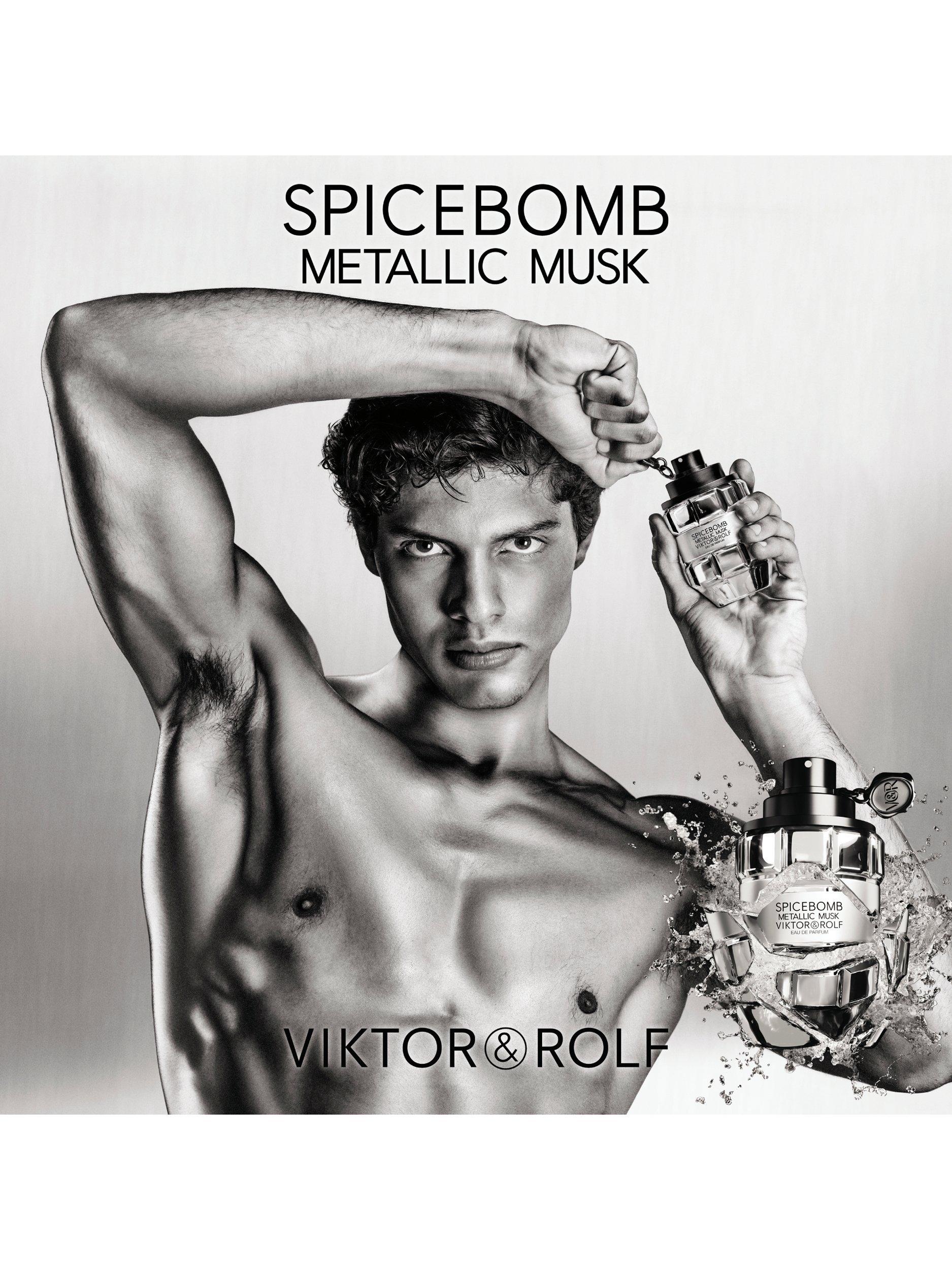 Product image 8 of 9, which shows Viktor & Rolf Spicebomb Metallic Musk Eau de Parfum, 90ml