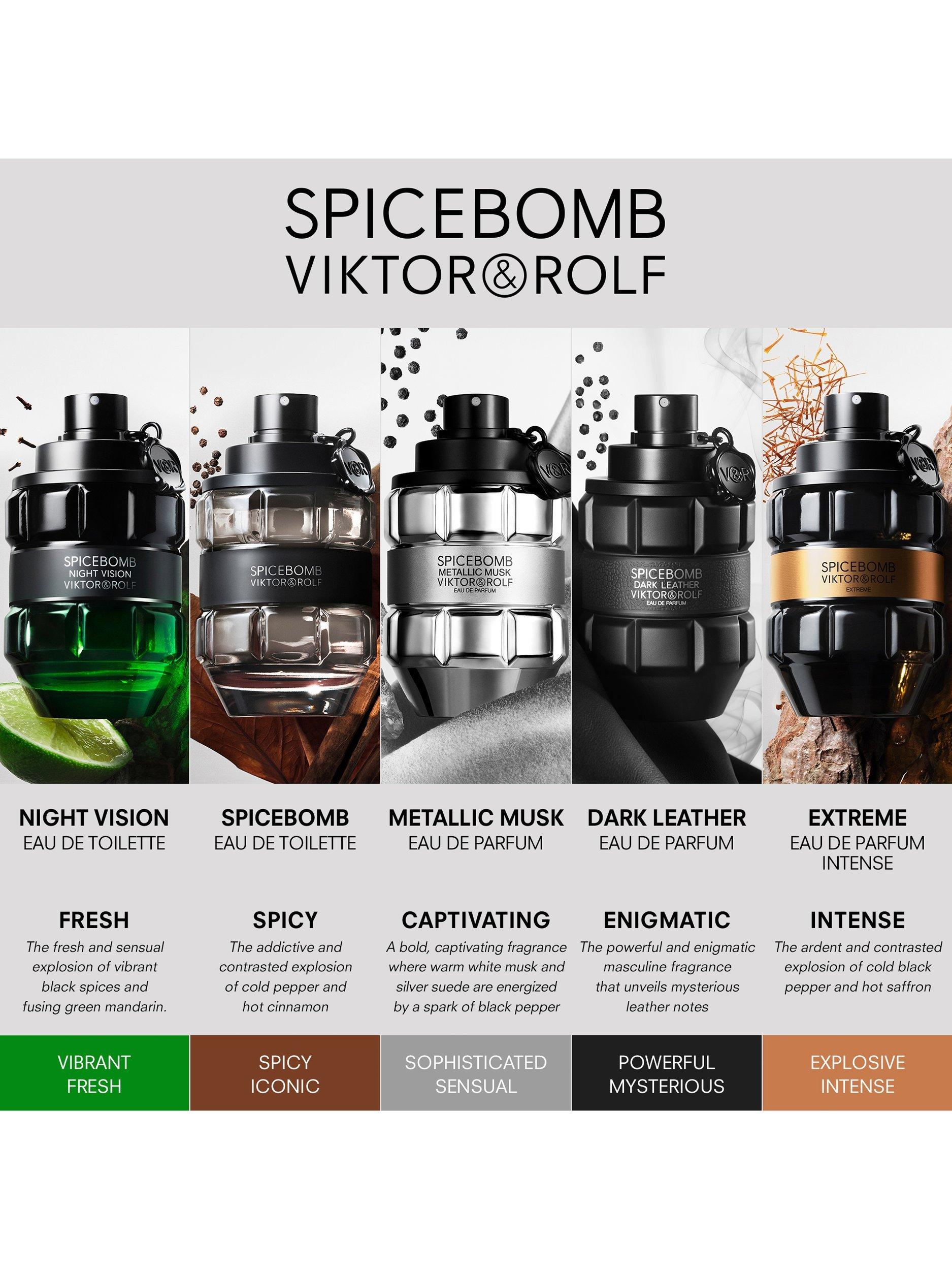 Product image 9 of 9, which shows Viktor & Rolf Spicebomb Metallic Musk Eau de Parfum, 90ml