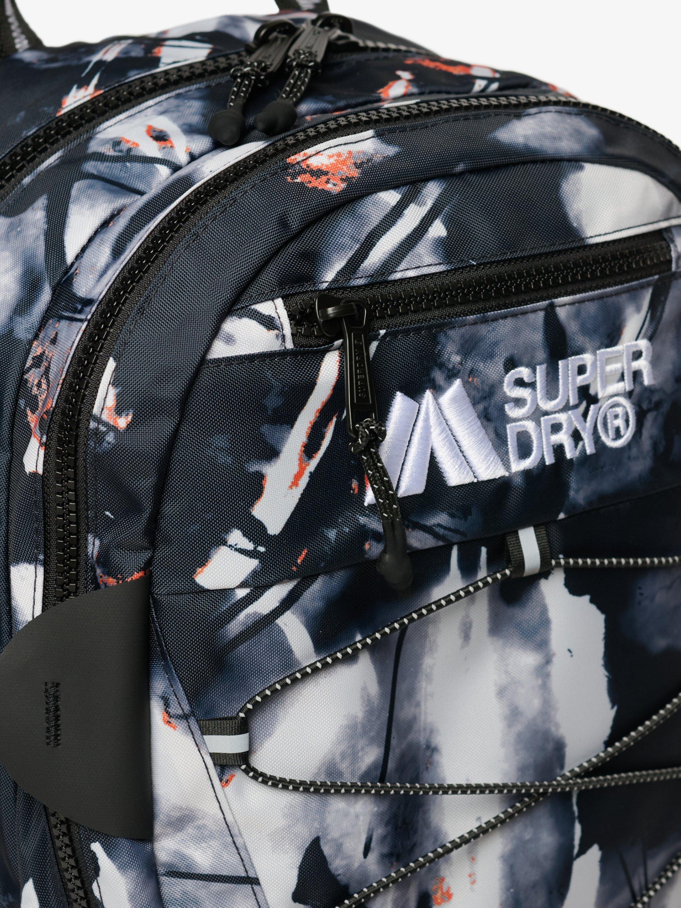 Product image 5 of 7, which shows Superdry Outdoor Abstract Backpack, Blue Navy