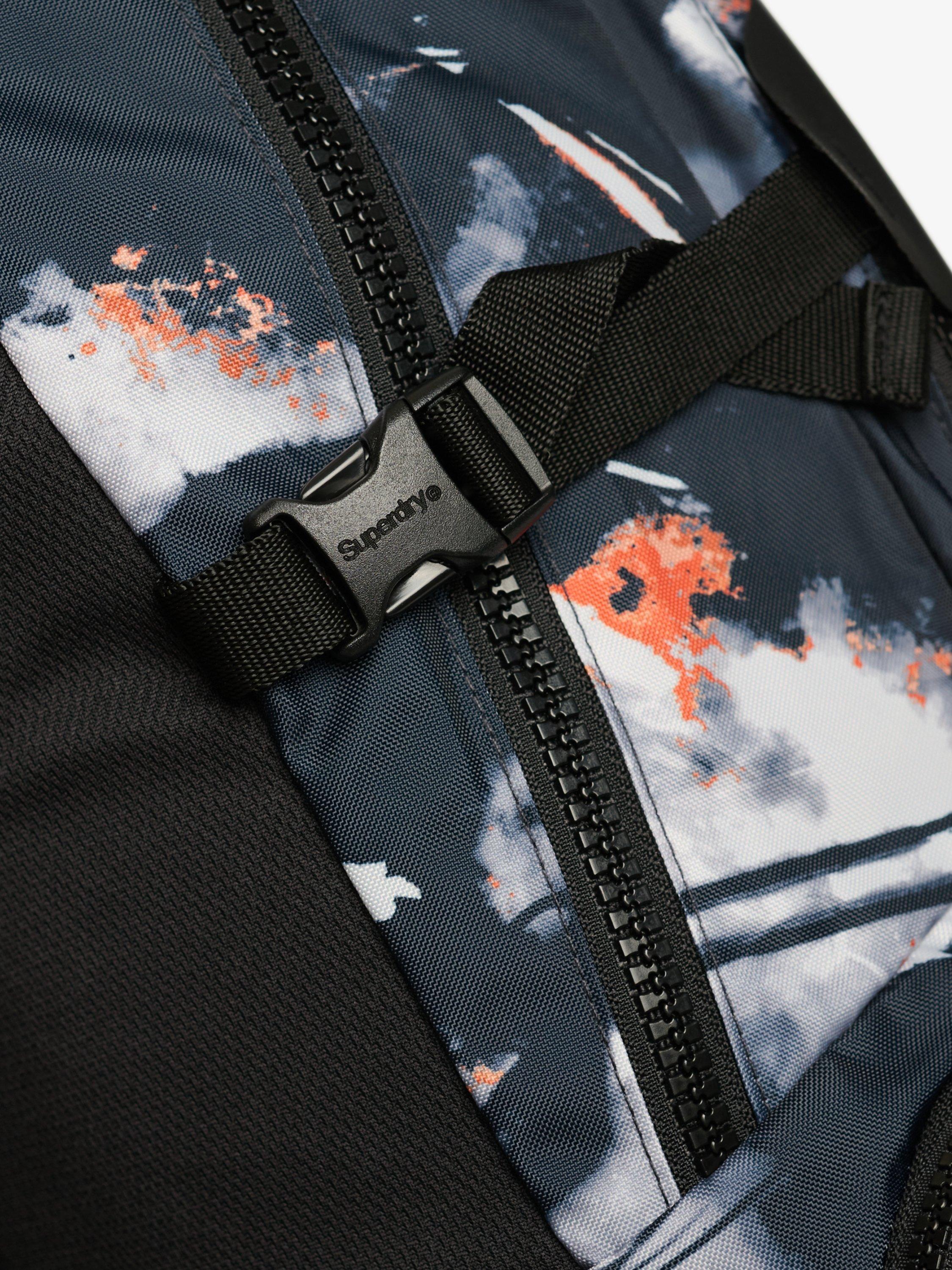 Product image 6 of 7, which shows Superdry Outdoor Abstract Backpack, Blue Navy