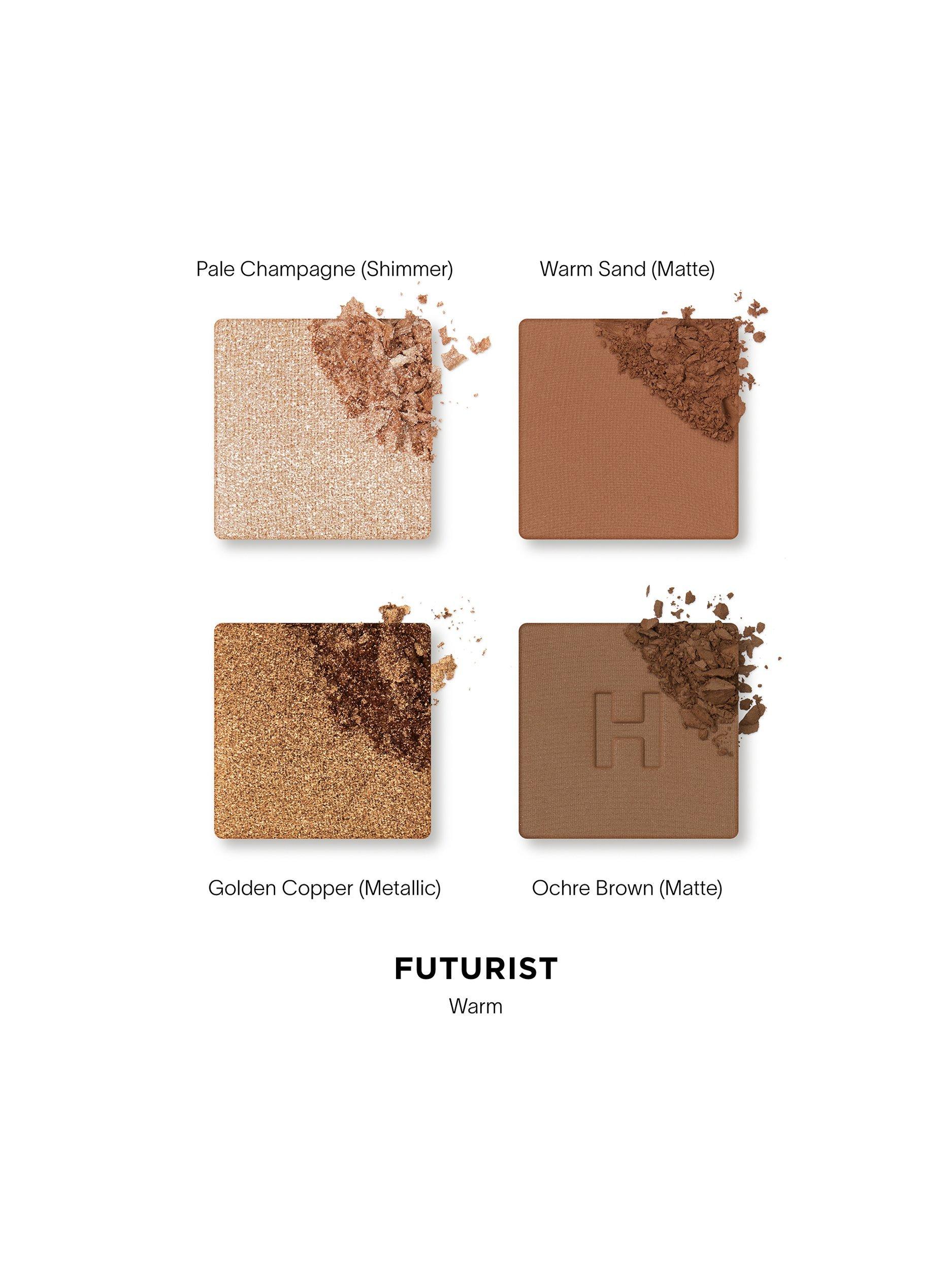 Product image 2 of 8, which shows Hourglass Curator Eyeshadow Palette, Futurist