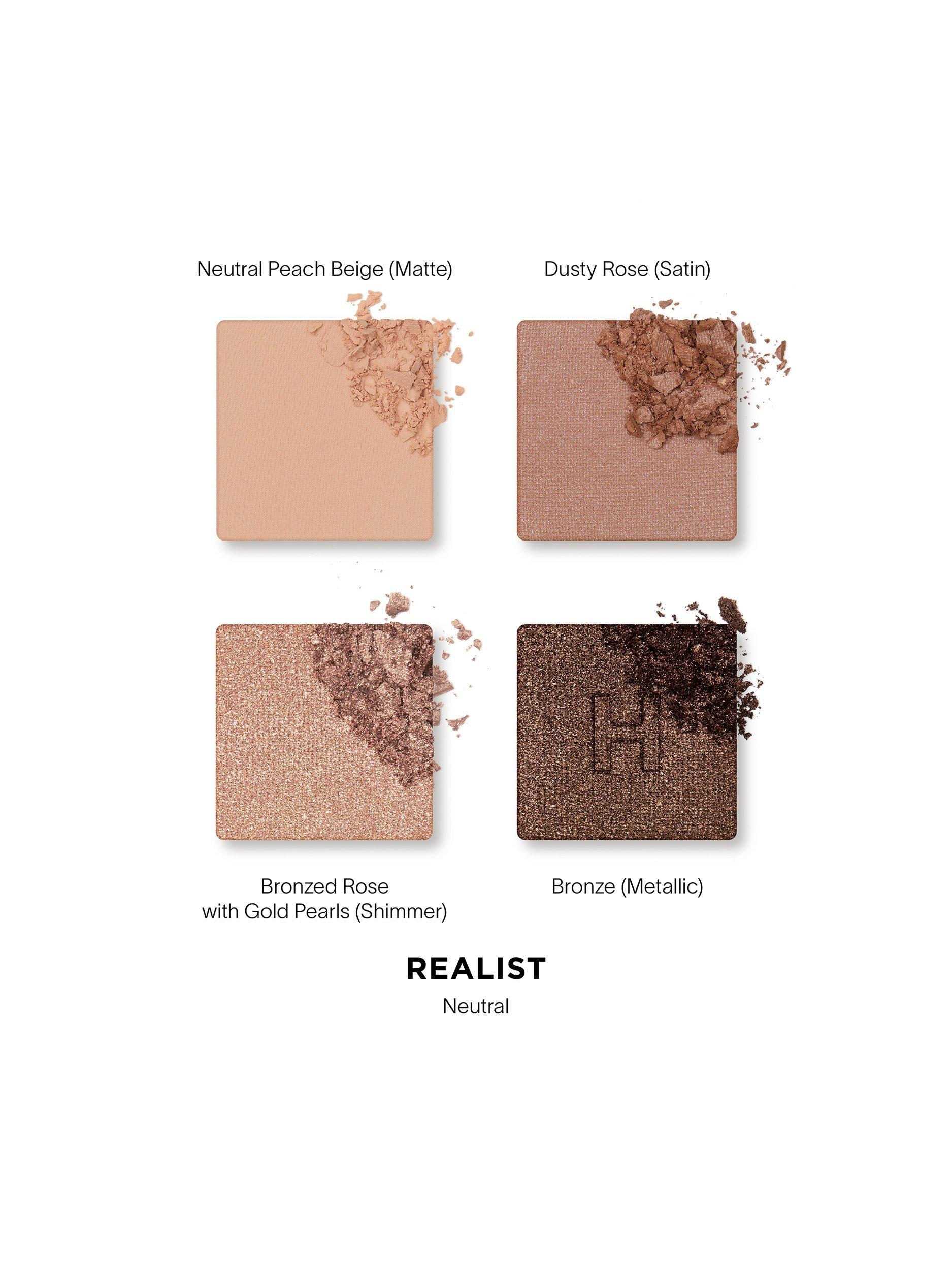 Product image 2 of 8, which shows Hourglass Curator Eyeshadow Palette, Realist