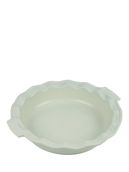 Peugeot Stoneware Round Pie Dish, 30cm, Sage Green, Sage Green