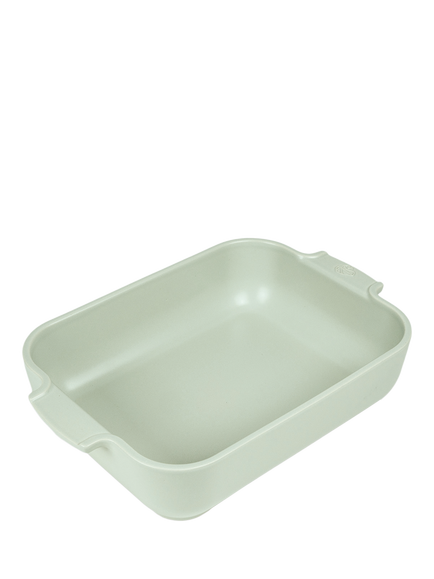 Peugeot Stoneware Rectangular Roaster, Sage Green, Sage Green