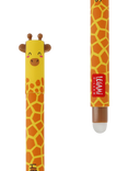 Legami Giraffe Erasable Pen, Black