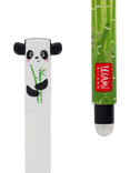 Legami Panda Erasable Pen, Black