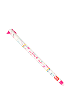 Legami Unicorn Erasable Pen, Pink, Pink
