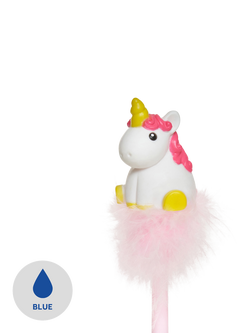 Legami Unicorn Light Up Pen, Pink - view 2, Pink